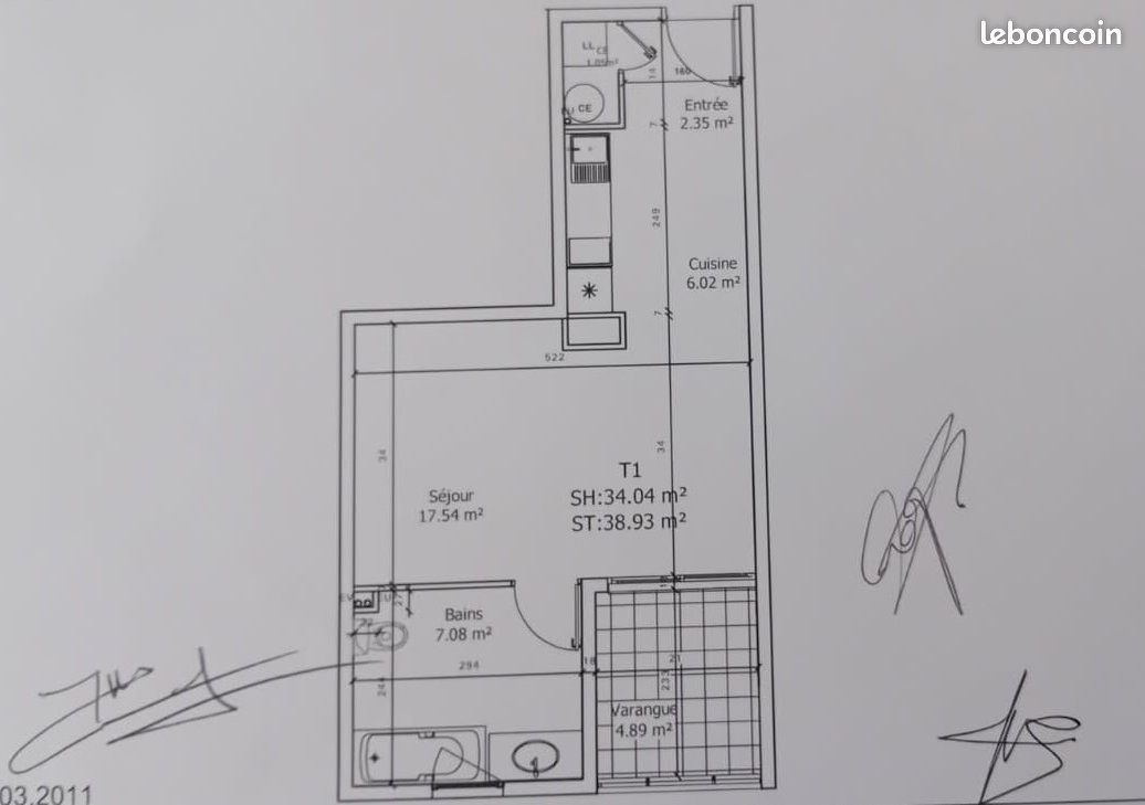 Appartement 1 pièce 34 m² · à Saint-Denis · 34 m² · 110 000 €