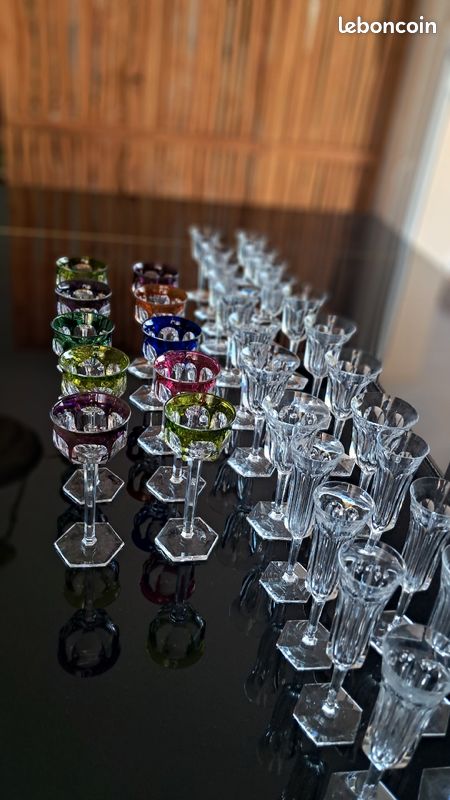 1 Coffret Deux Flûtes Eve Harcourt Cristal De Baccarat  Prix Pour Un Coffret 04 Tik