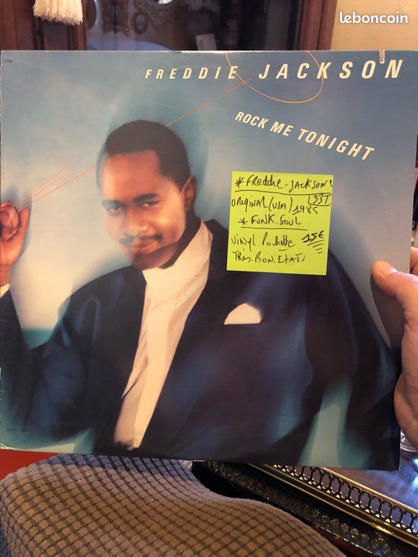 Vinyle 33t freddie jackson original usa 🇺🇸 1985 (image 1)