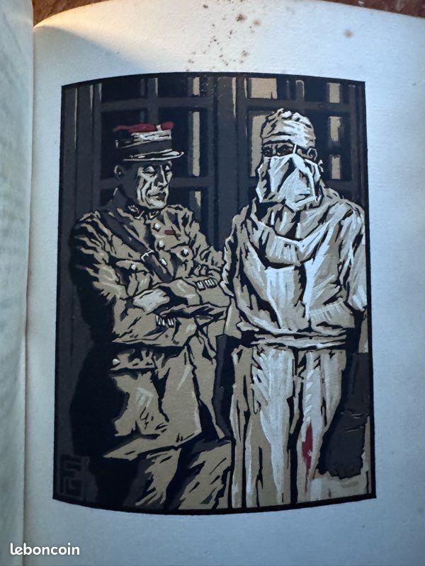 Livre Les Hommes nouveaux Claude Farrère, bois de Géo Fourrier (image 8)