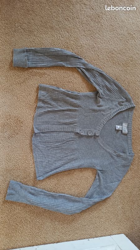 Gilet gris etam (image 2)