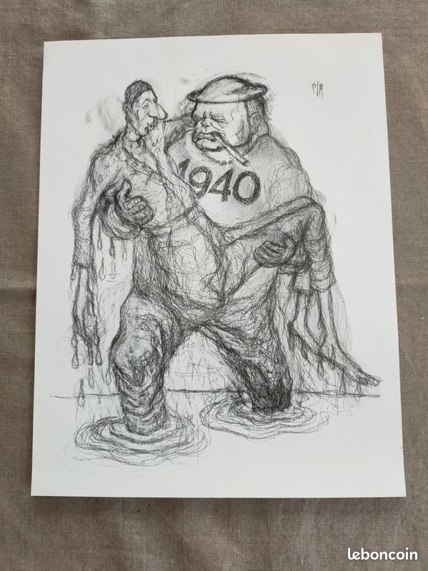 Dessins - Portraits du Général de Gaulle (image 5)