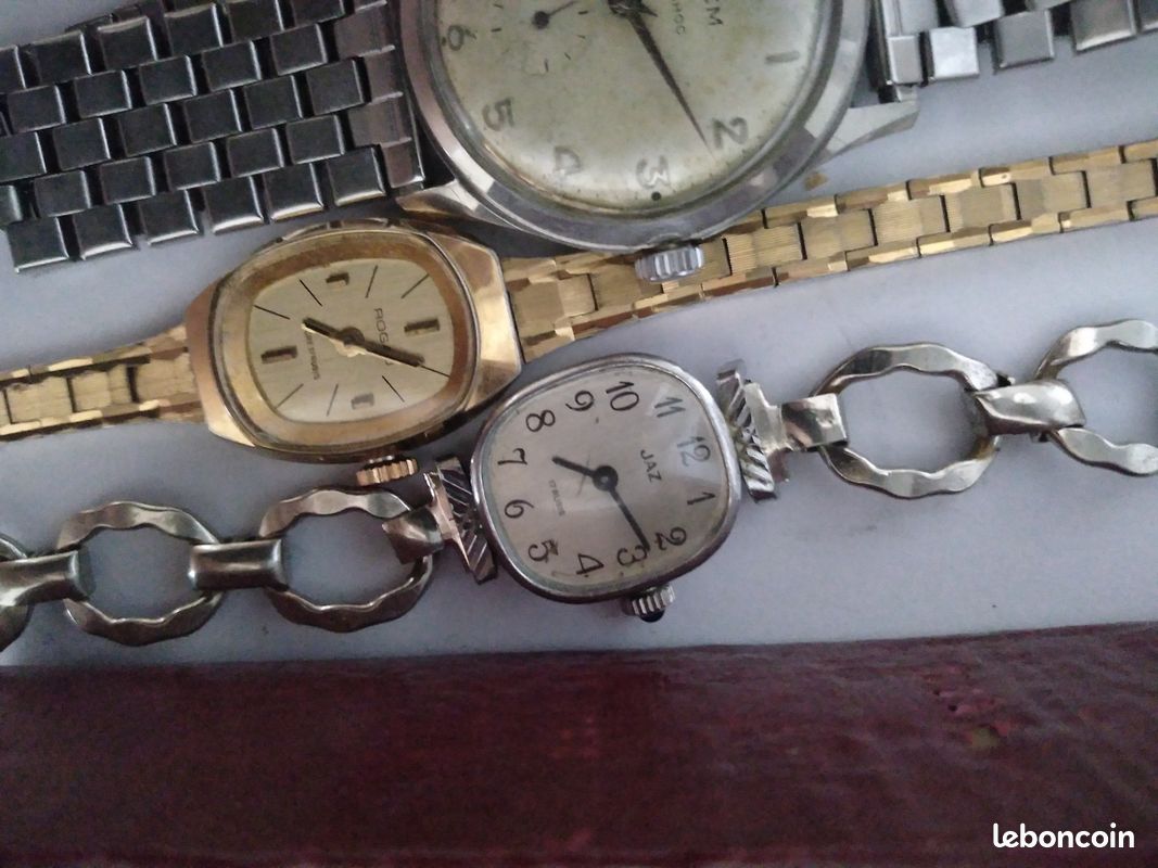 Montre Vintage NY STANDARD Modèle 18S - Années 1800 - Ton Métal Aiguilles Fines