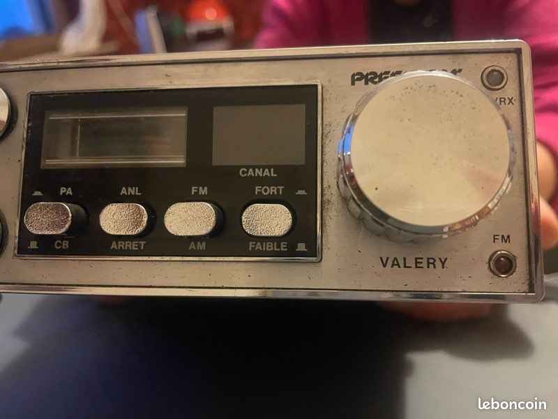CB Président Valery Mobile 40 Canaux AM/FM - Normes CE, Moniteur De Canaux
