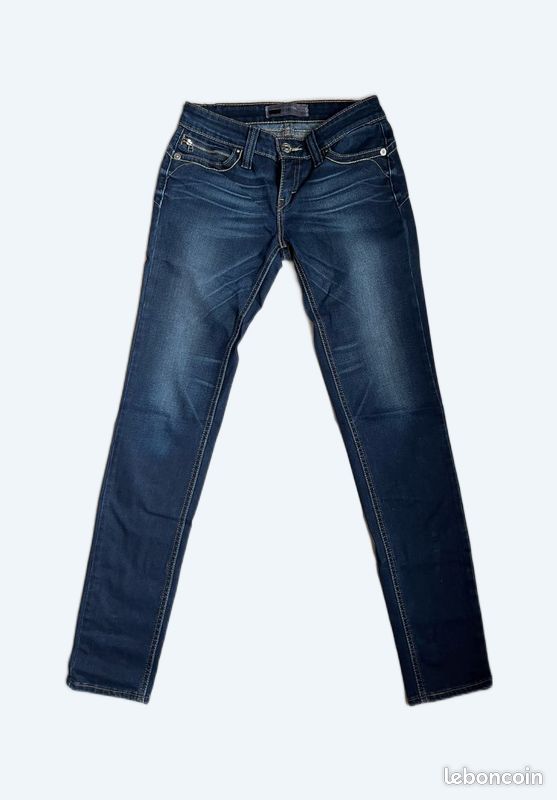 Jean Levi's Demi Curve Skinny Taille Basse - Tailles W24 à W31 - Occasion Très Bon état