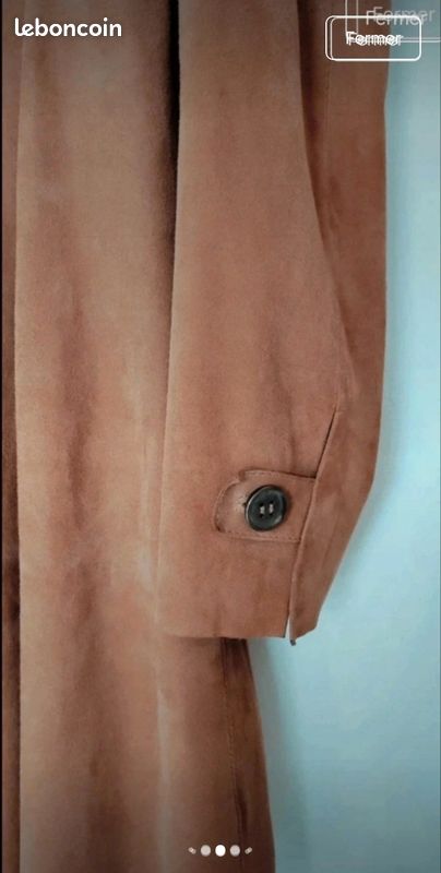 Veste souple daim de chèvre 40/42 BEST CONNECTIONS (image 4)
