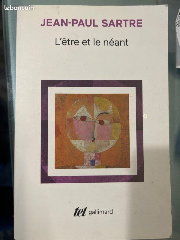 Livre neuf L’etre et le néant Sarte (image 1)