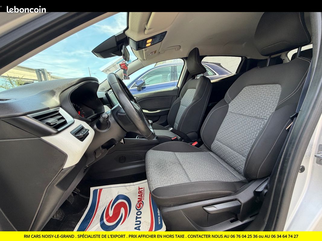 RENAULT CLIO V TCe 90 Evolution EXPORT TUNISIE MAROC PRIX EN HT (image 12)