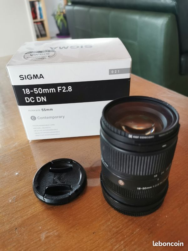 Objectif Sigma 18-50mm F2.8 Pour Sony FE (monture E) - Occasion, Bon état De Fonctionnement