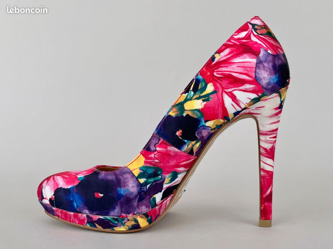 Escarpins Fleuris Femme Escarpins Fleuris Femme Bata Taille 36