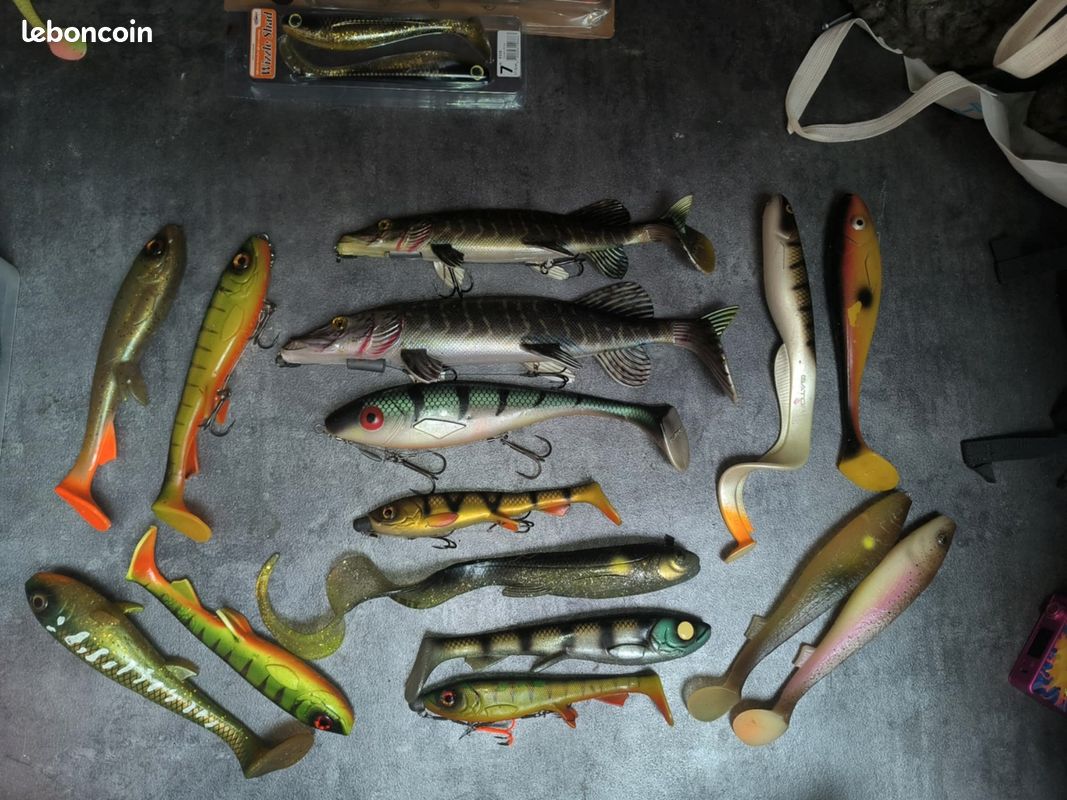 leurres de pêche antiques vintage/ 2 optiques South Bend/ bel état