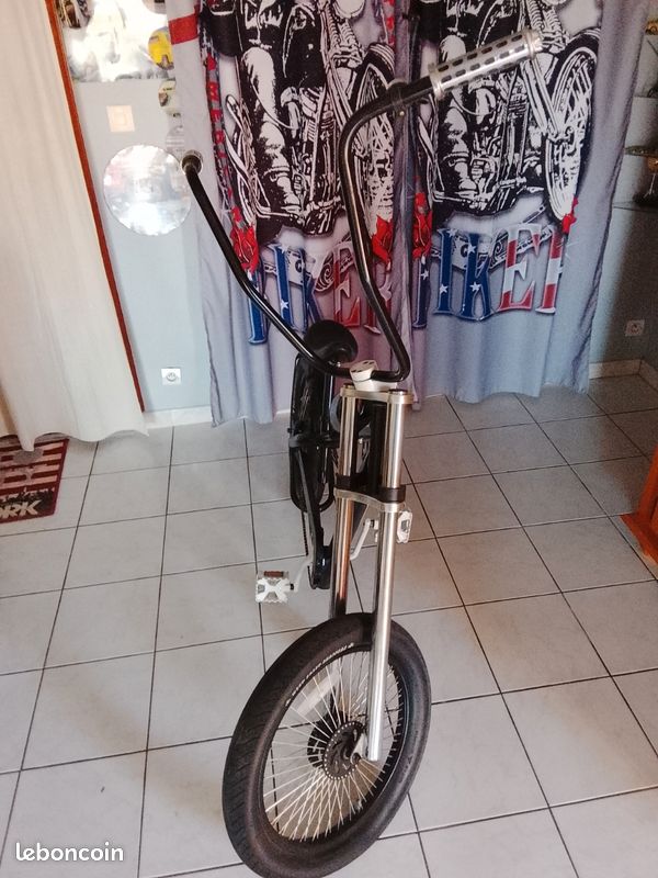 Vélo chopper vintage (image 2)