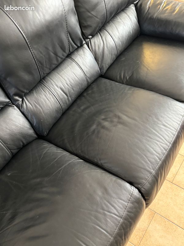 Canapé cuir (image 3)