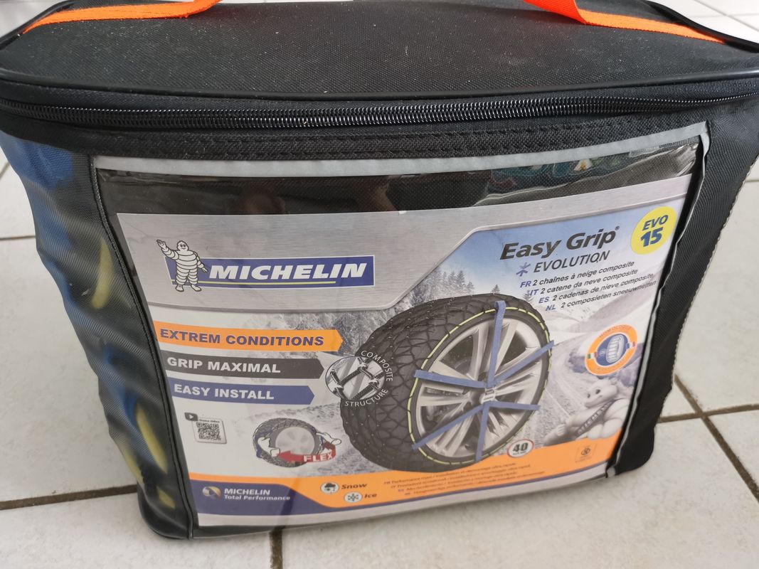Chaînes Michelin Easy Grip Evo 15 - Équipement auto