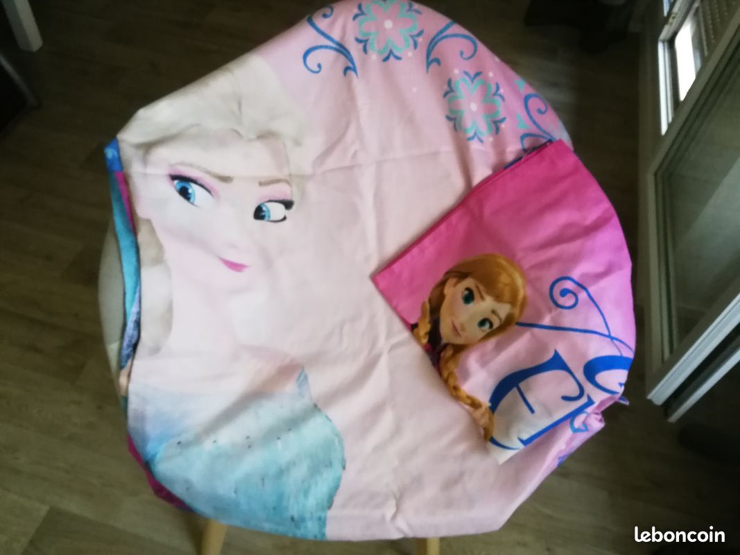 Housse de couette et taie d'oreiller fille (image 2)