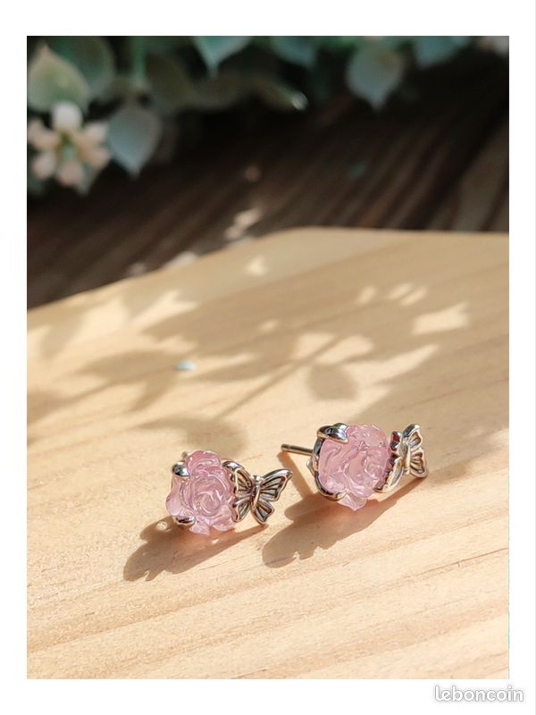 🔻Boucles d'oreilles en Argent Massif Gnoce®️ (image 2)