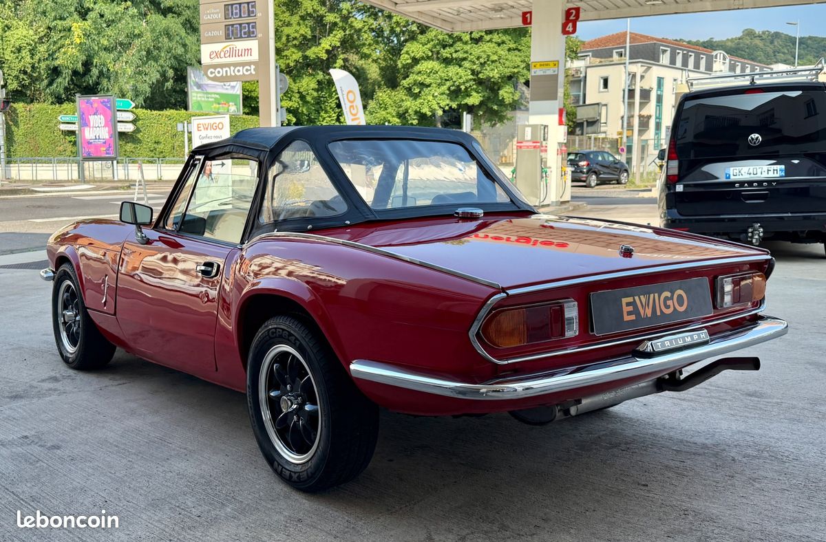 Triumph spitfire 1500 fh + cg collection + rhd (image 30)