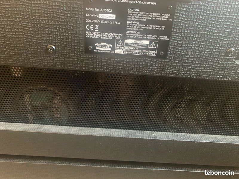 Vox AC30C2 upgradé (image 3)