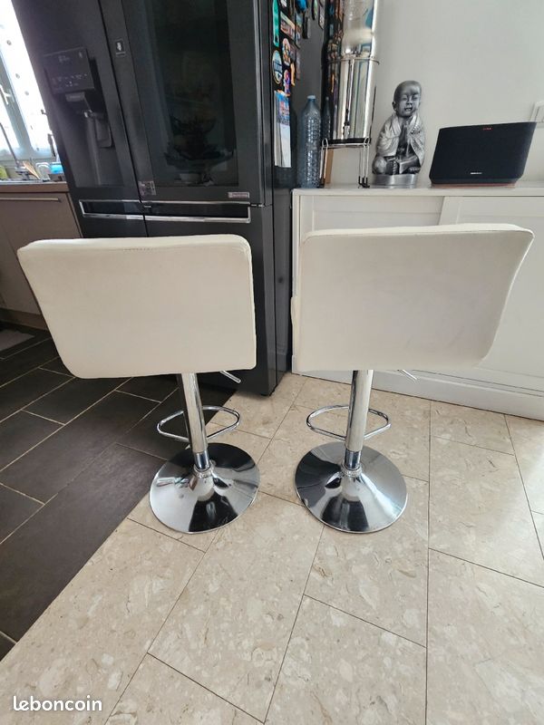 4 fauteuils haut de bar (image 2)