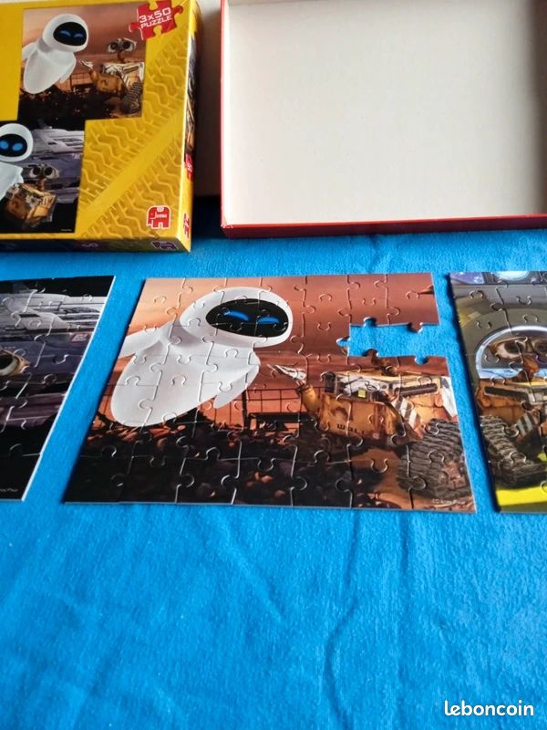 2 Puzzles Wall E 50 pièces Jumbo (image 7)