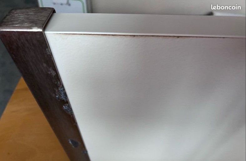 étagère tablette Ikea BERGSHULT blanche en bois (équerres consoles granhult à retaper) (image 3)