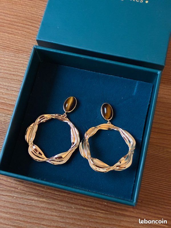 Boucles d’oreilles SAHARA, Les Georgettes (image 1)