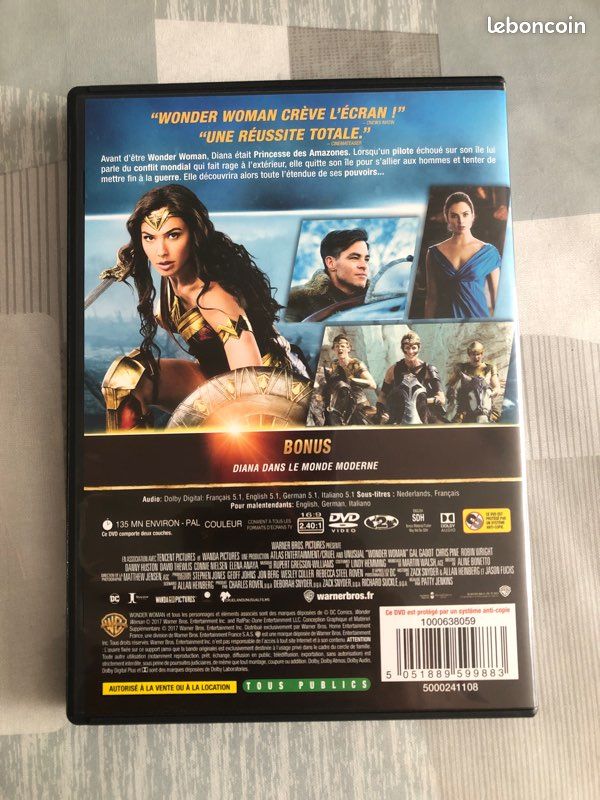 Dvd Wonder Woman (image 2)