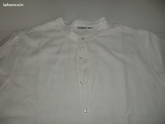 Chemise lin coton (image 2)