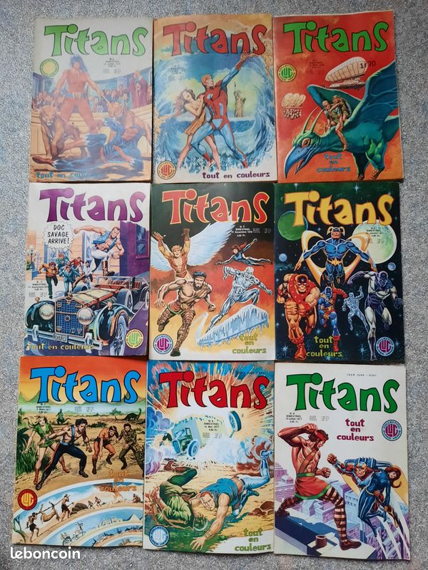 Lot de bd TITANS marvel (image 1)