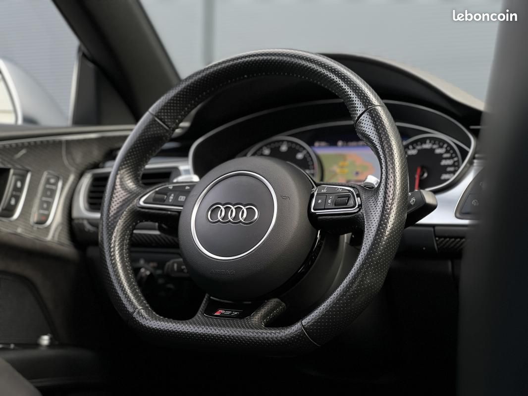 Audi RS7 Sportback 4.0 560 CH BVA / RS 7 SUIVI COMPLET FRANCAISE 2ND MAIN (image 11)
