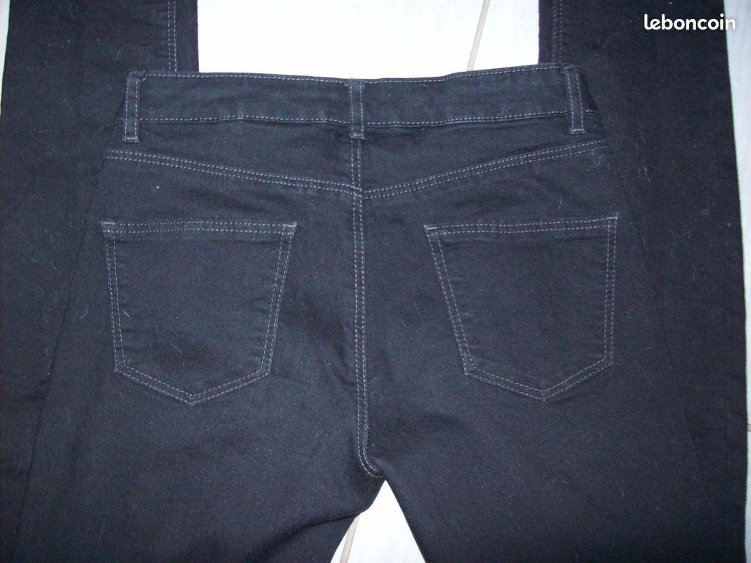 Jean noir camaieu taille 36 (image 2)
