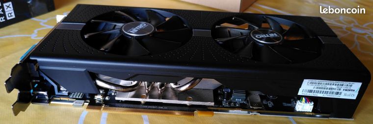 AMD Radeon Sapphire Nitro+ RX 570 8G 7