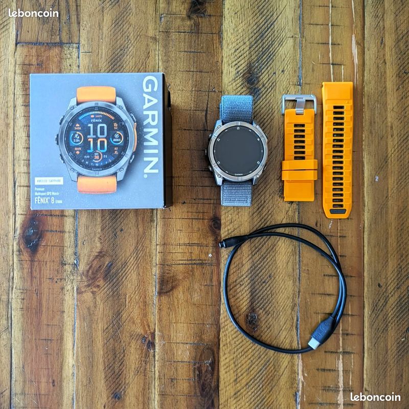 Garmin Fenix 8 AMOLED Sapphire Titane 51mm (image 5)