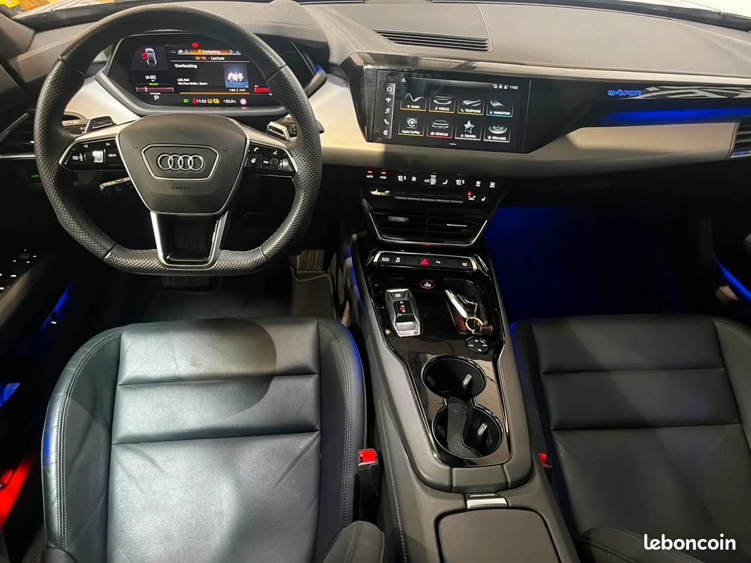 AUDI e-tron GT Electrique 476 ch QUATTRO - 2022 - 57 000 km - SUIVI AUDI - ORIGINE FRANCE (image 15)