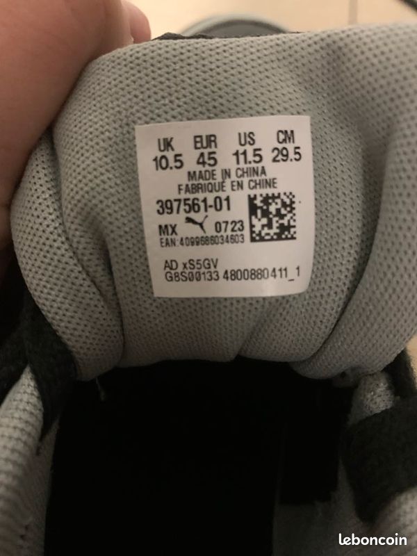 Basket homme puma (image 3)