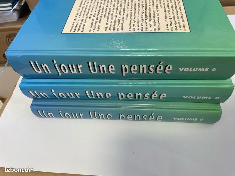 Un jour une pensée lot de 3 livres (image 3)