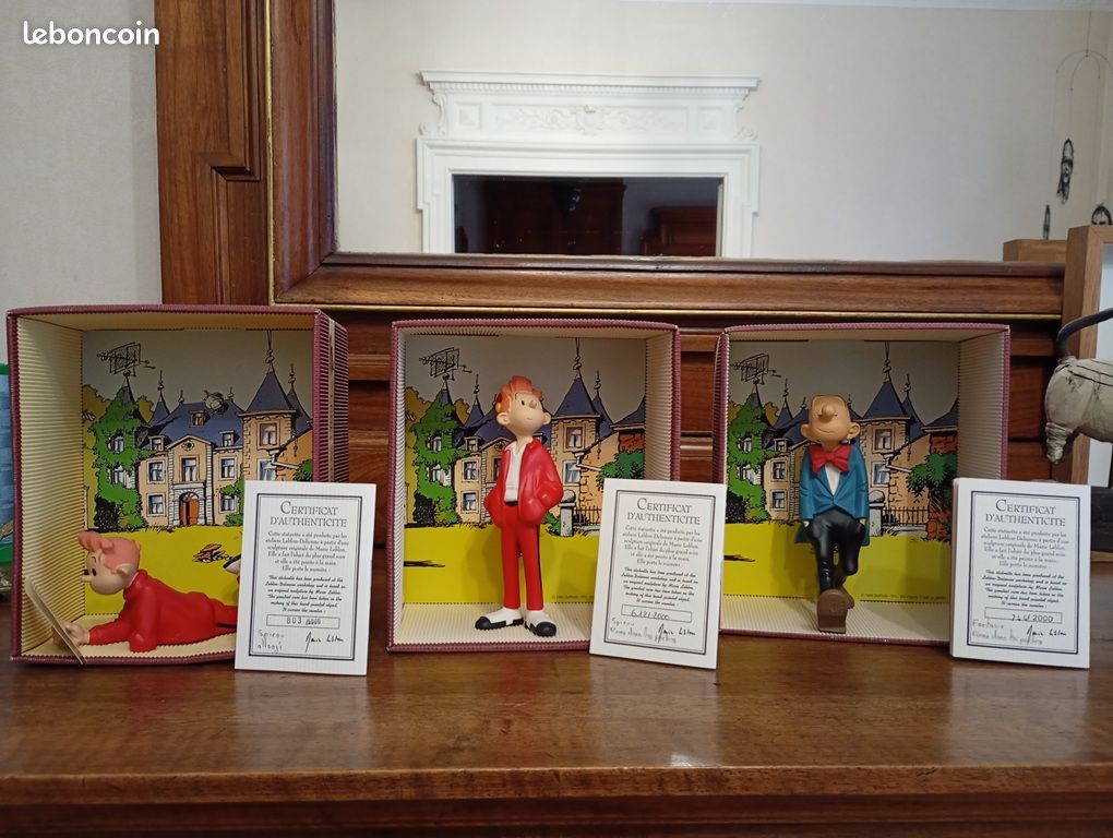 Figurine LEBLON DELIENNE LOU En Résine - Édition Limitée à 1000 Exemplaires, Certifiée - 25 Cm