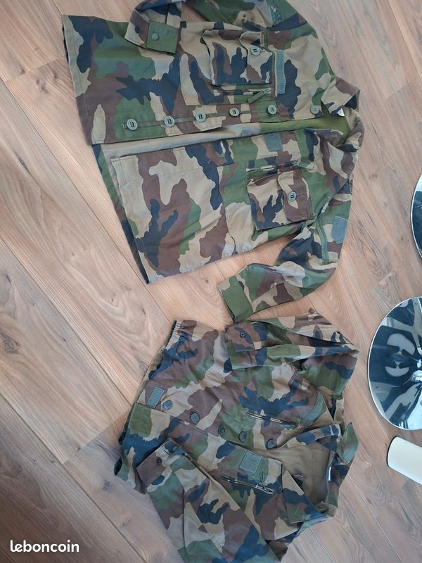 Neuf veste treillis militaire armée kaki (image 2)
