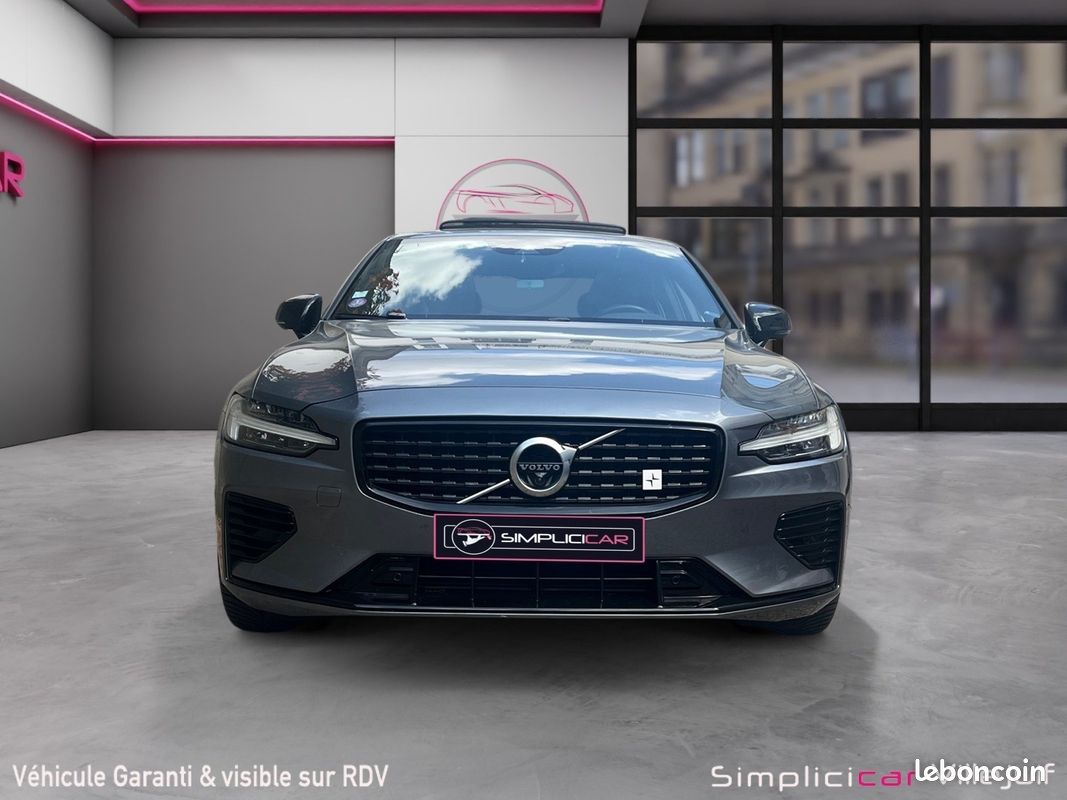 VOLVO S60 T8 Twin Engine 318 + 87 ch Geartronic 8 Polestar Engineered, Toit Ouvrant, Sièges et Volant Chauffa (image 3)