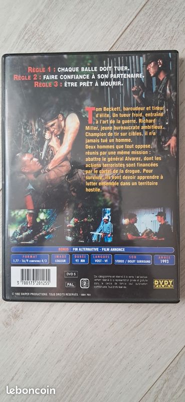 SNIPER Tireur d’Elite dvd (image 2)