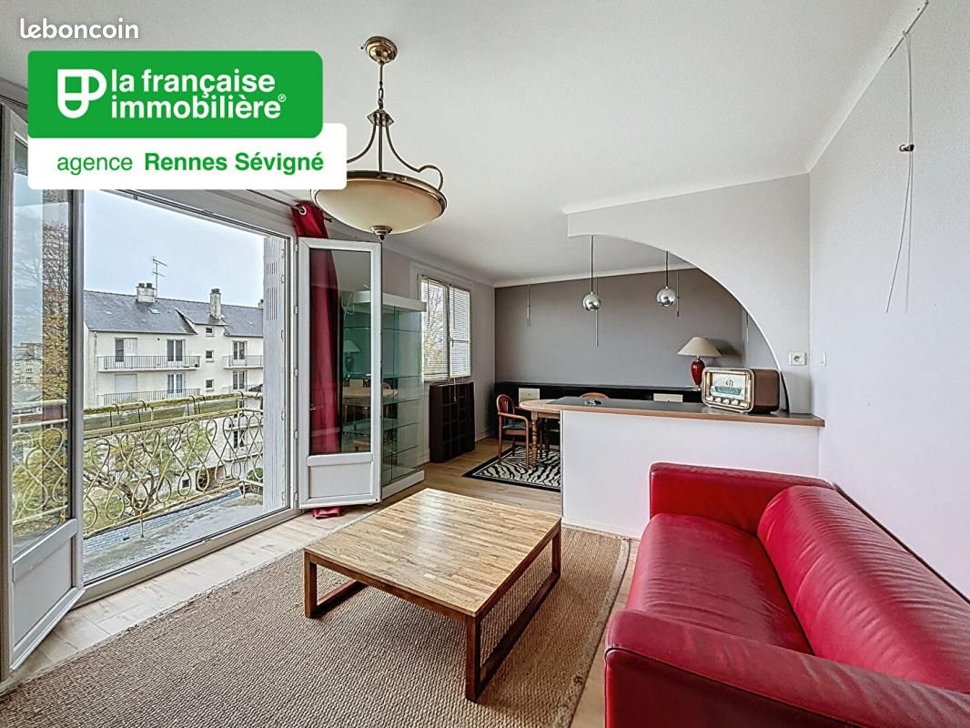 Appartement 3 pièces 62 m² · à Rennes · 62 m² · 845 €/mois