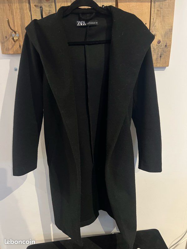 Manteau Zara Taille M - Couleur écru, Bleu, Rose, Or - Coton, Polyester, Viscose - Neuf Sans étiquettes