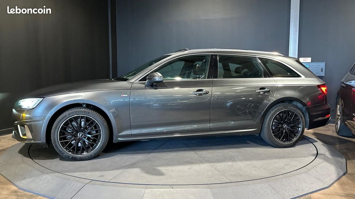 Audi A4 Avant 150 S tronic 7 S line Gris Daytona (image 3)