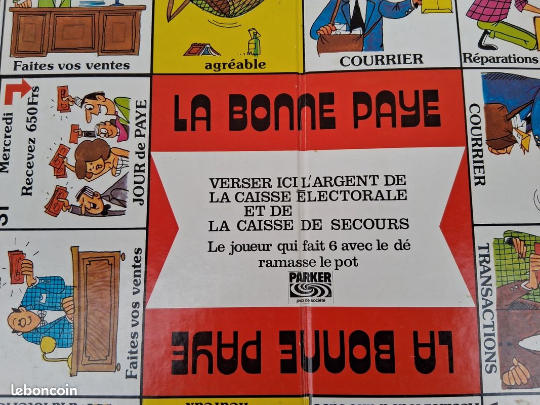 Jeu La bonne paye 1977 (image 6)