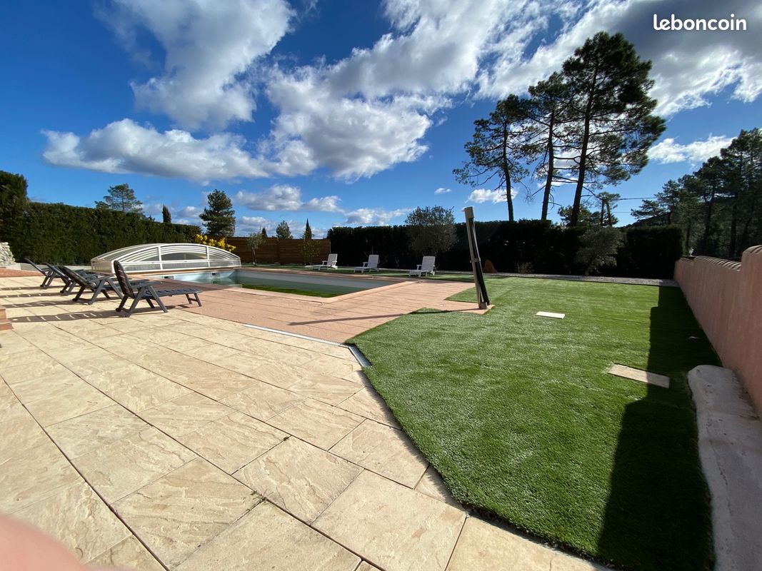 La Bastide du Mazel luxueuse villa indépendante climatisée avec piscine pour 6 personnes (image 7)