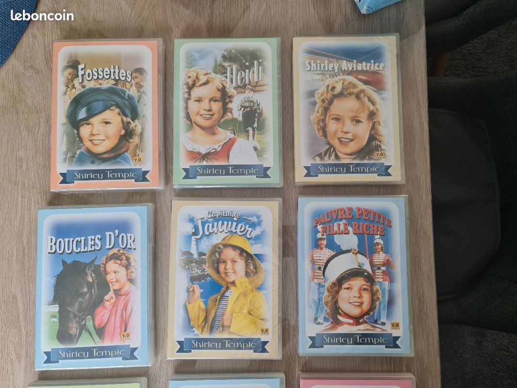 Coffret 9 DVD Shirley Temple dont 6 sous blister (image 6)