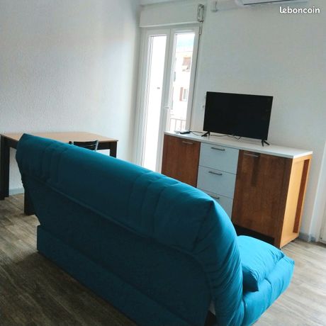 T2 meublé à l’année – 30m2 –– 480 euros (eau + électricité + wifi compris)