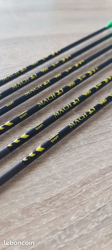 500 Spine Flèches 31" Flèches pour Arcs à Poulies Diamètre Intérieur 6