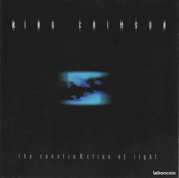 CD KING CRIMSON "the construction of light" 2000, très bon état (image 1)