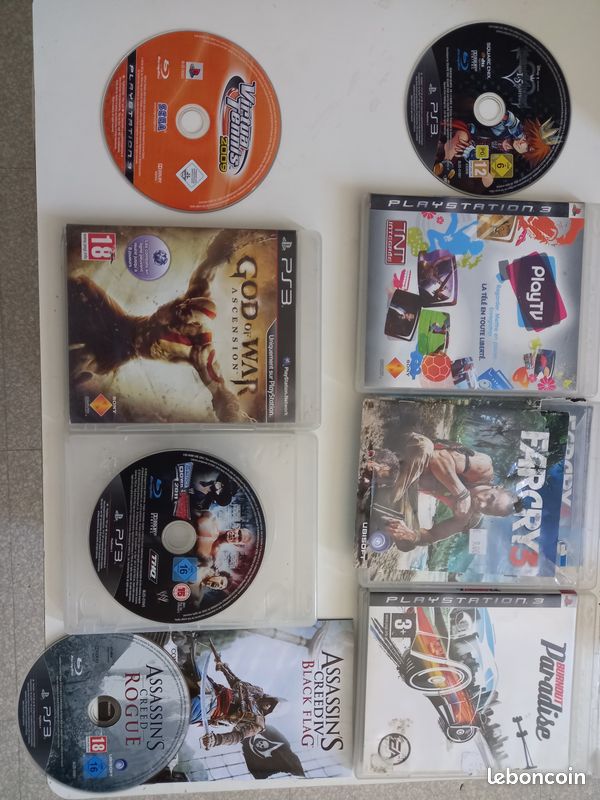 8 jeux PlayStation3 (camera offert) (image 2)